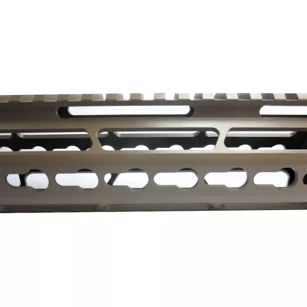 15″ Cerokote Elite Flat Dark Earth Coating- Slim Keymod Free Float Handguard for .308 Rifle