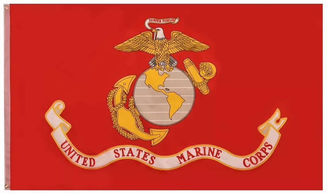 2’x3′ USMC Flag