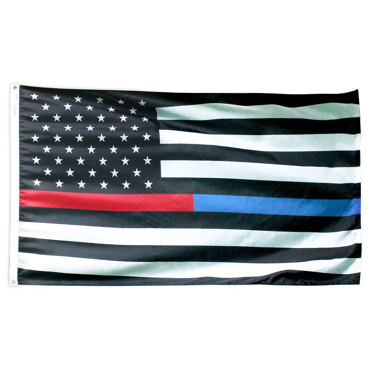 3×5′ Thin Blue/Red Line US - All Nations Flag Co.