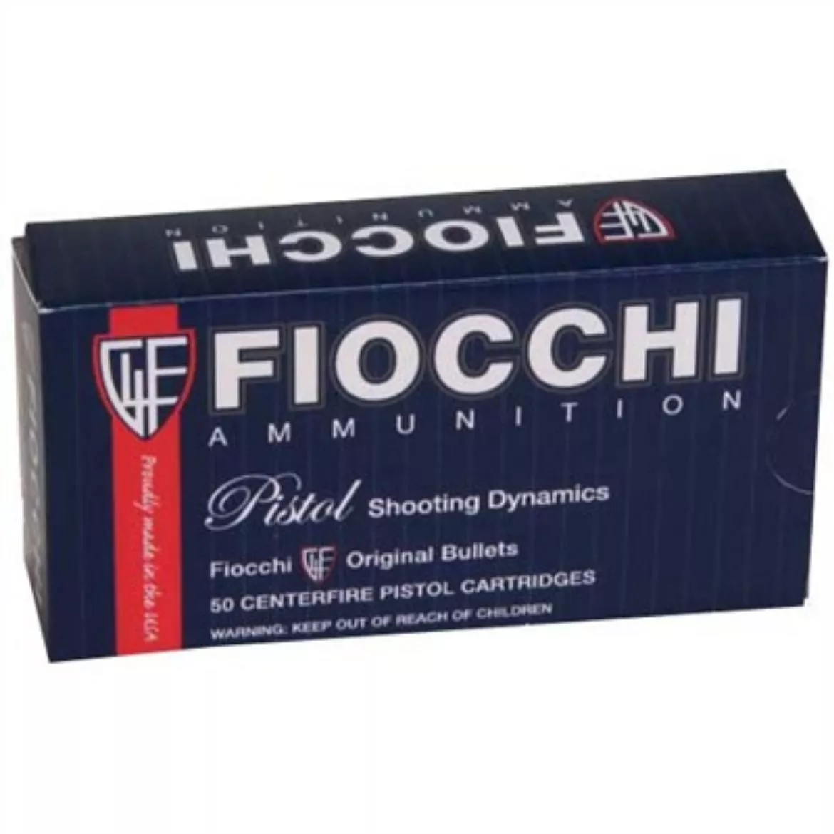 .380 ACP Fiocchi 95gr FMJ – 50 Rounds