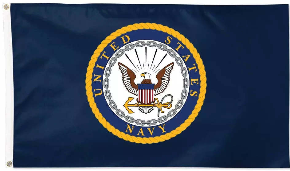 3x5 Classic US Navy Flag