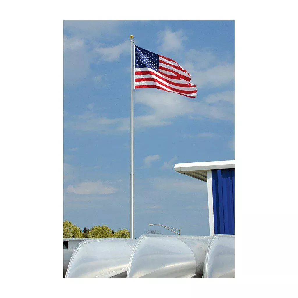 40′ External Halyard Flagpoles