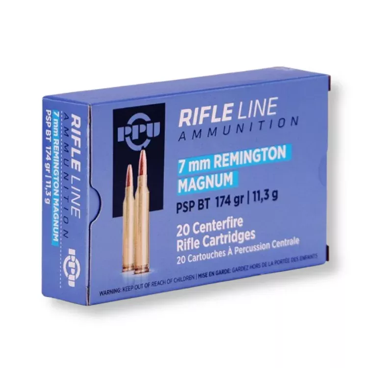 7mm Rem - 174 Gr PSP-BT - PPU (PP7RM2) - 200 Rounds
