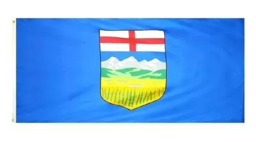 Alberta (Canada) Outdoor Flag 3'x6'