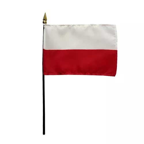 Annin Flagmakers Poland Empire-Brand Desk Flag