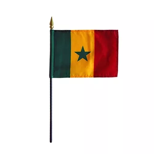 Annin Flagmakers Senegal Empire-Brand Desk Flag