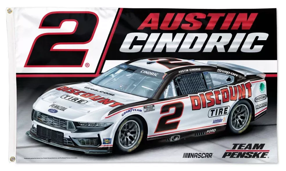Austin Cindric Flag 2025