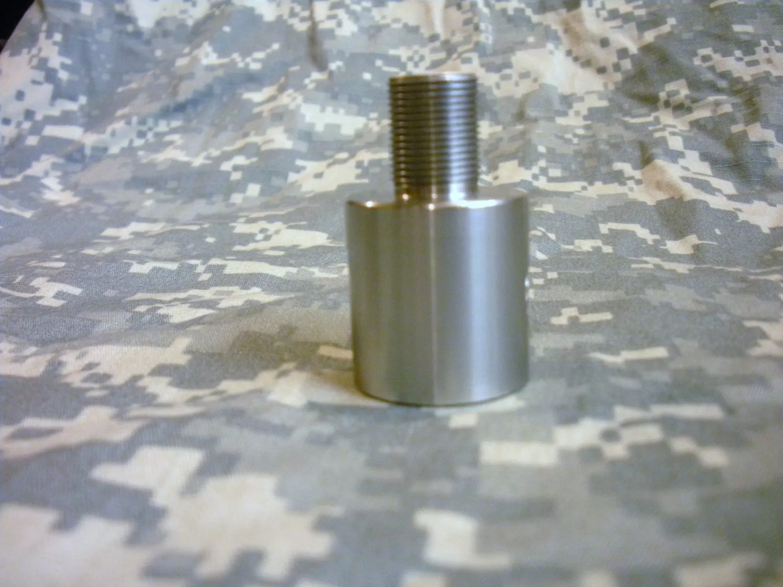 Barrel Thread Adapter For AR15 Barrels – 1/2-28 Stainless