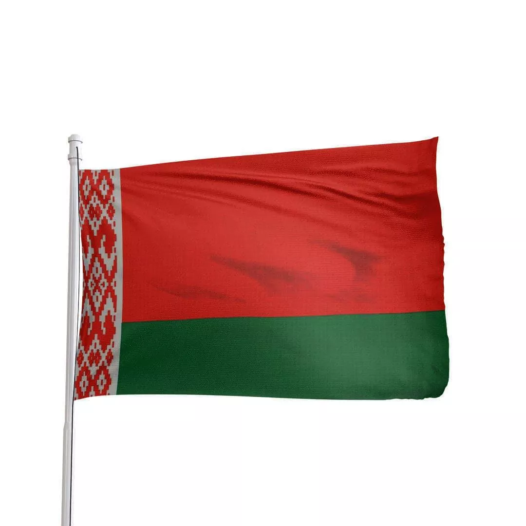 Belarus Flag 3x5 Ft - Authentic Nylon National Flag