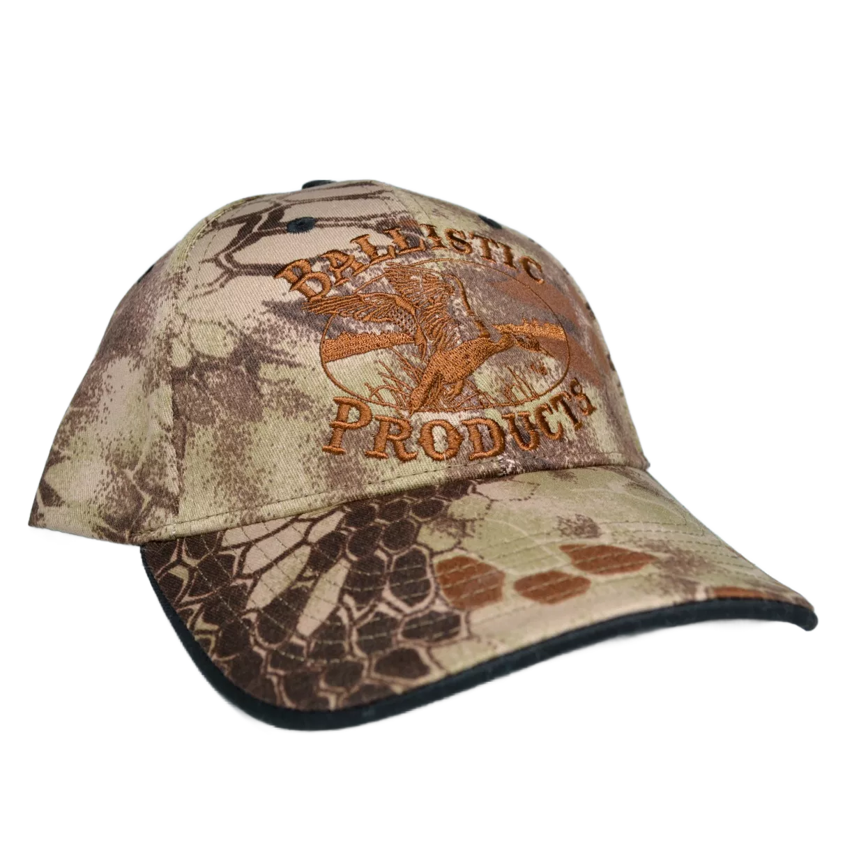 BPI Brown Krypto Camo Logo Cap