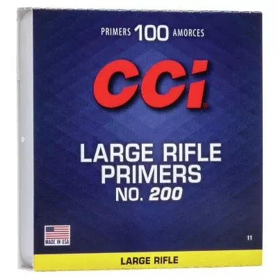 CCI Large Rifle Primers #200 Box of 1000