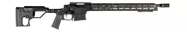 Christensen Arms 8010300100 Modern Precision 308 Win Caliber with 16" Threaded Carbon Fiber Barrel, 4+1 Capacity, Black Nitride Metal Finish, Black Anodized Billet Chassis with Folding Stock/MagneLock Technology & Black Polymer Grip Right Hand