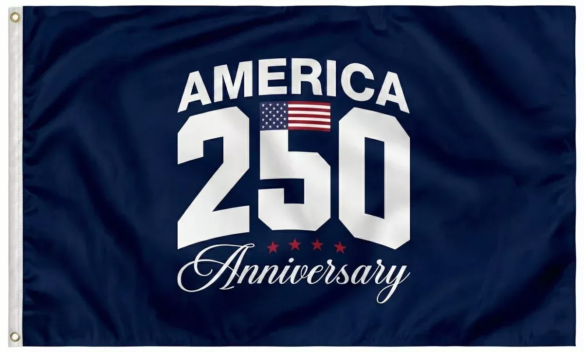 Classic USA 250th Anniversary Flag