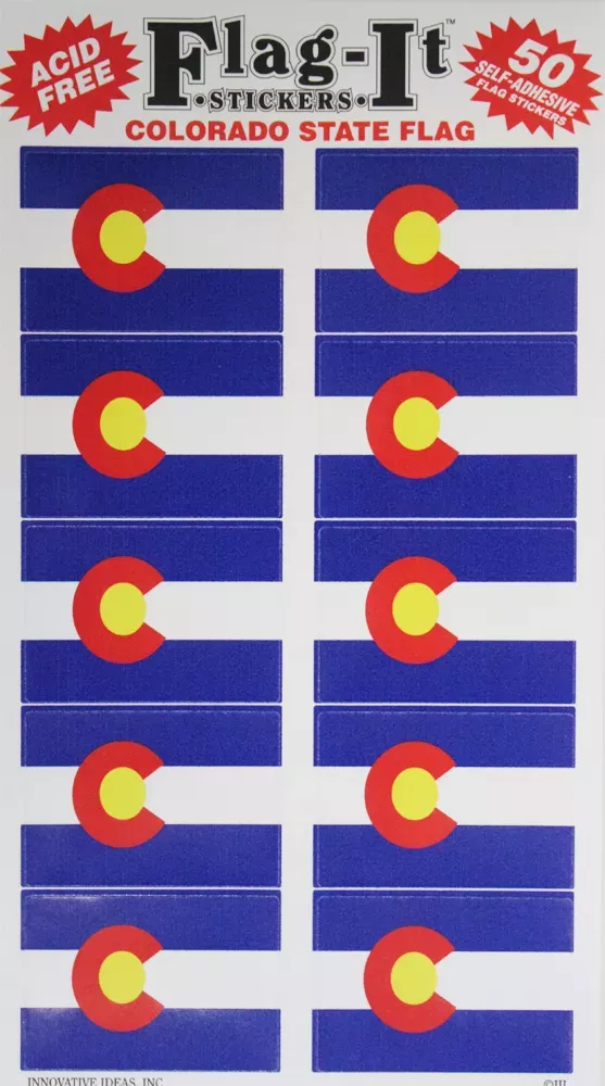 Colorado 50 Count Sticker Pack