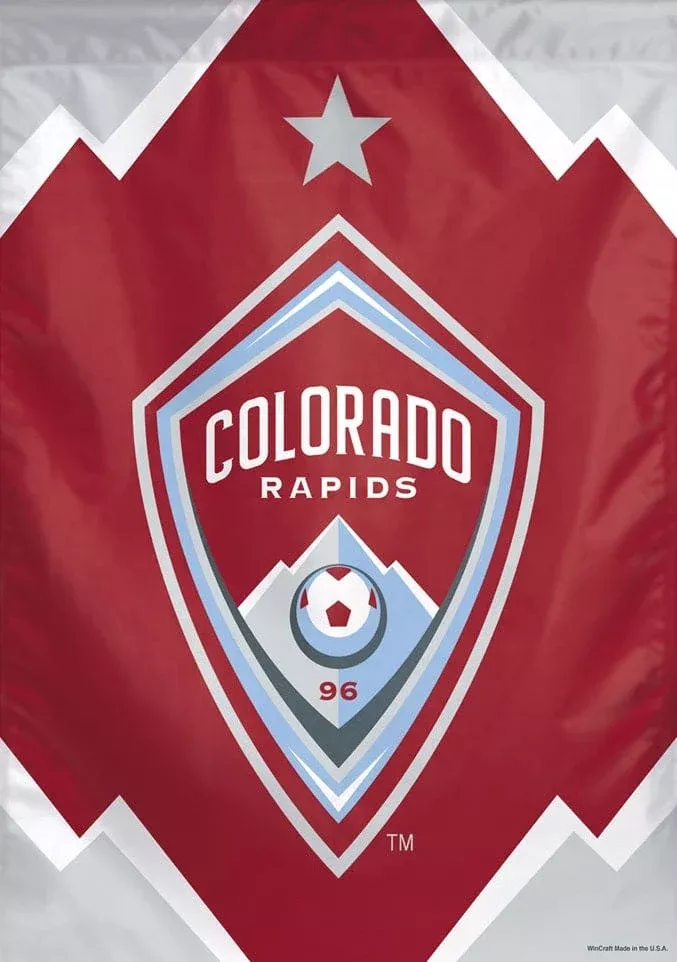 Colorado Rapids Banner MLS Soccer House Flag