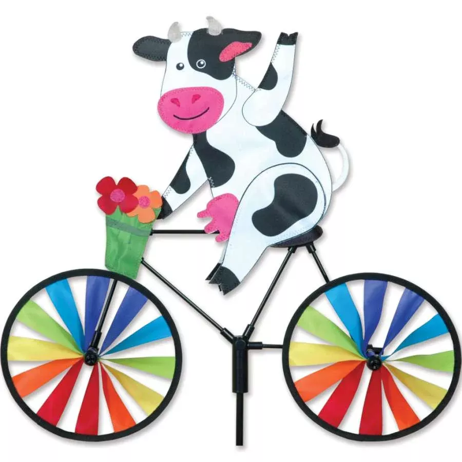 Cow on a Bike Spinner