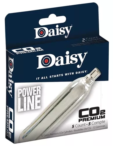 DAISY #7580 CO2 CYLINDERS 5/BX