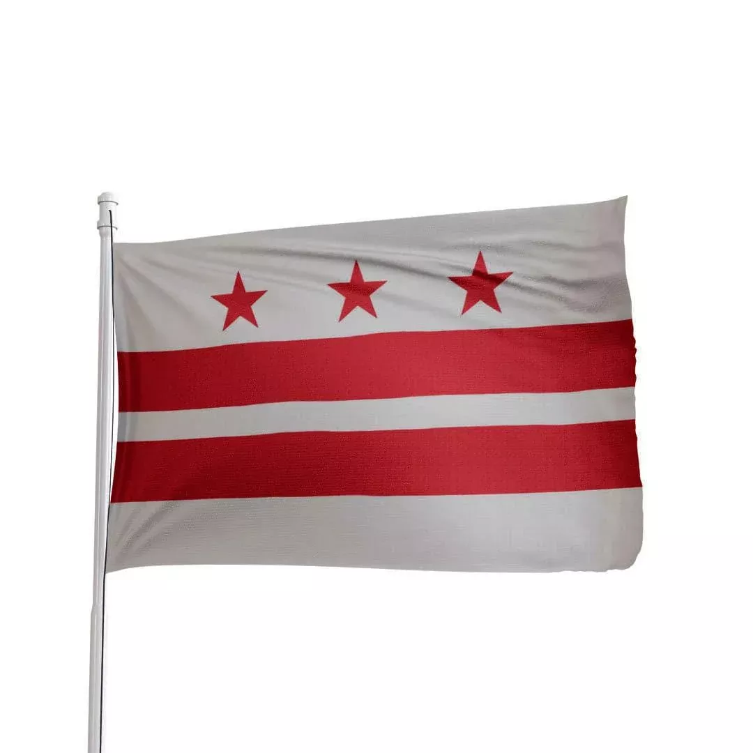 DC Flag 3×5 – Durable Nylon