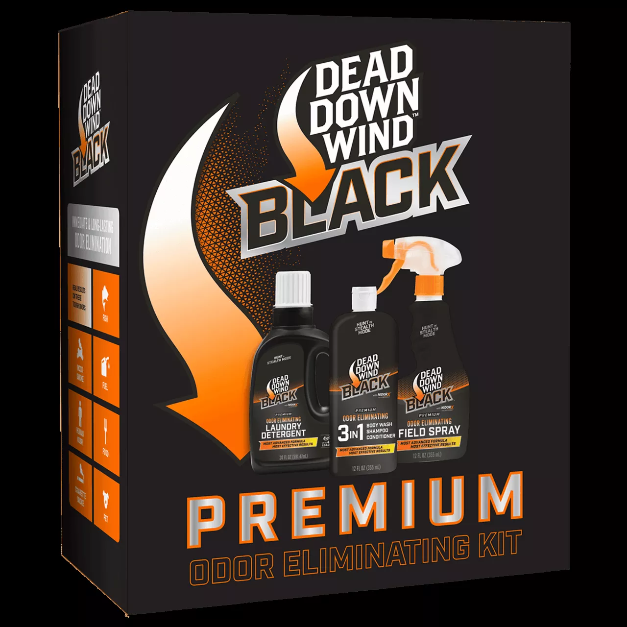 Dead Down Wind - Black Premium 3-Piece Kit