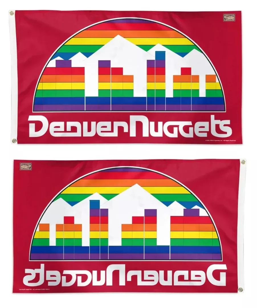 Denver Nuggets Classic Logo 3x5 Flag