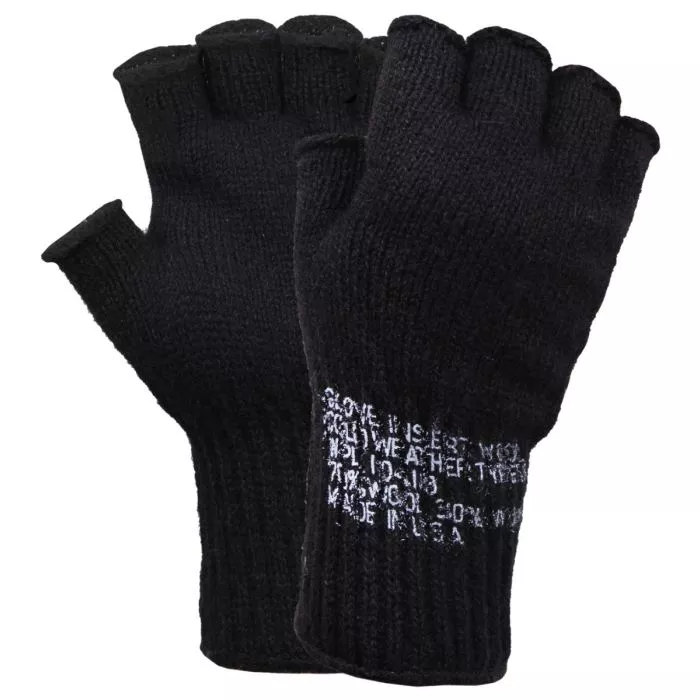 Fingerless Wool Gloves - Tacticool22