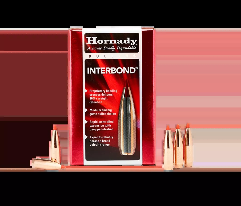 Hornady .284 Diameter 139 Grain Polymer Tip InterBond 100 Count Bullets