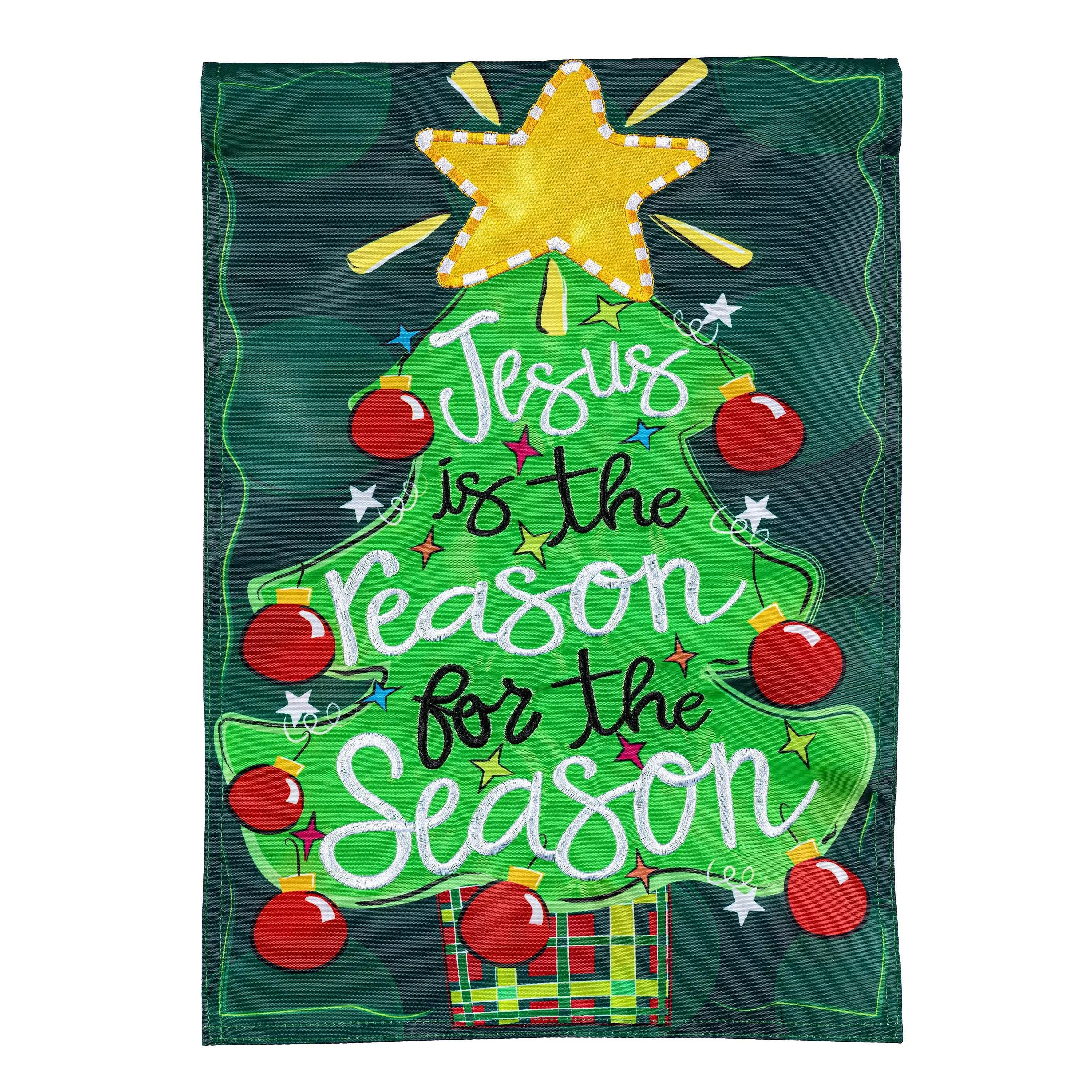 Jesus Is The Reason Garden Flag