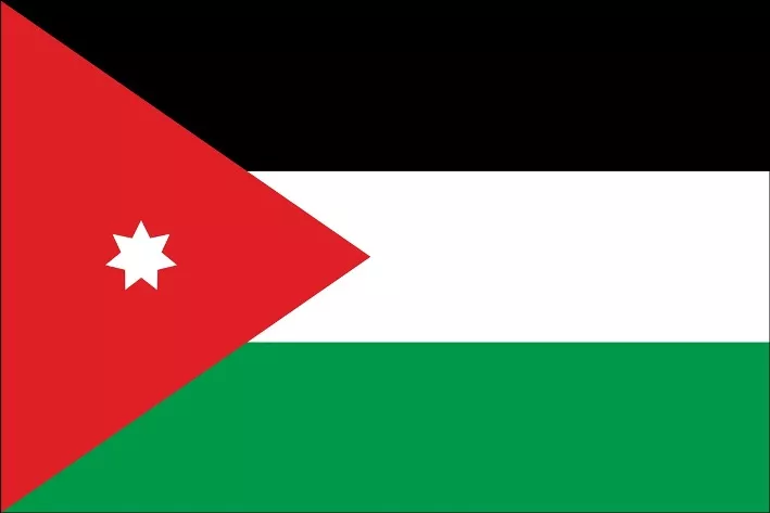 Jordan flag - All Nations Flag Co.