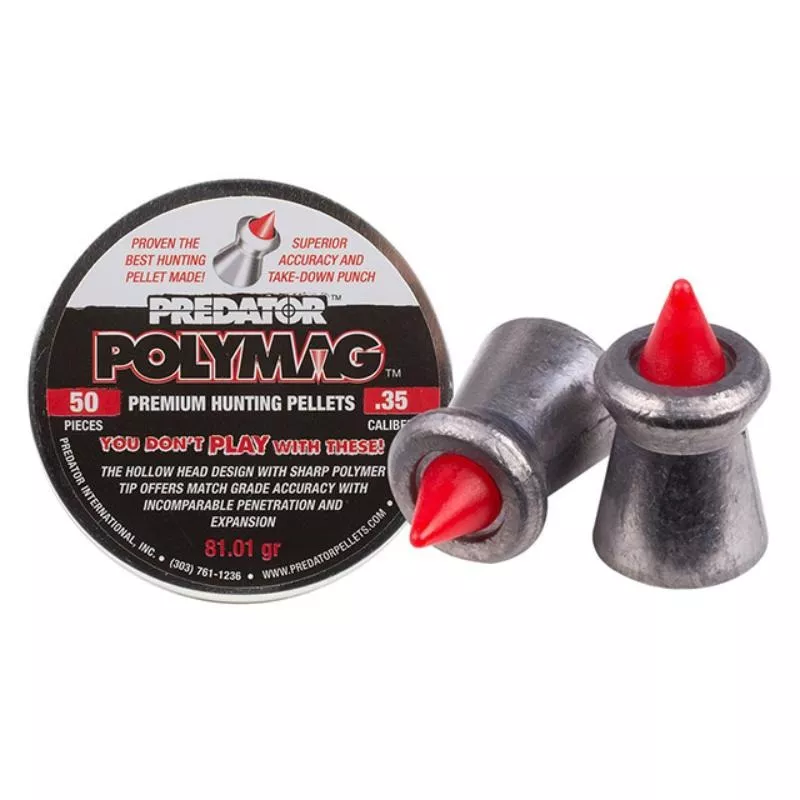 JSB Predator POLYMAG 81.1gr .35 - 50 TIN — Delta Mike Ltd