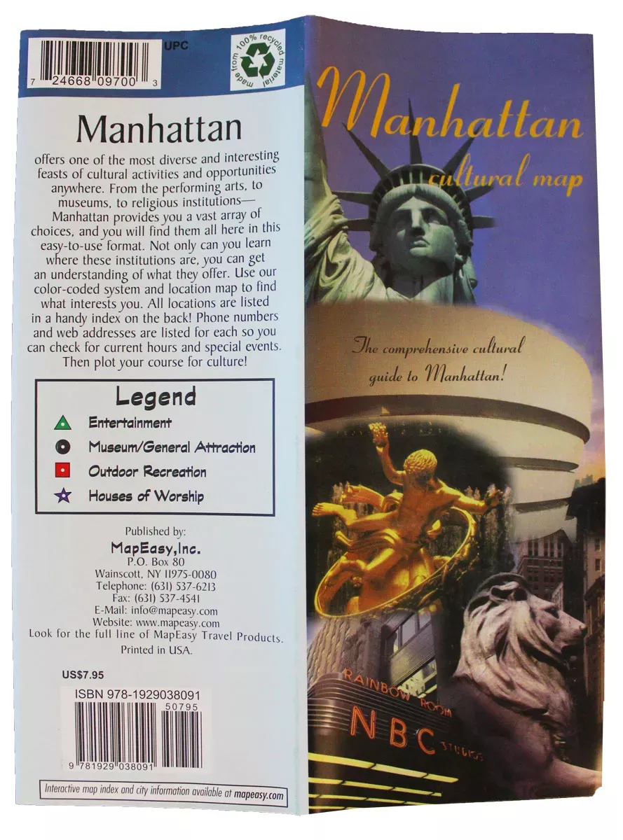 Manhattan – MapEasy Guidemap