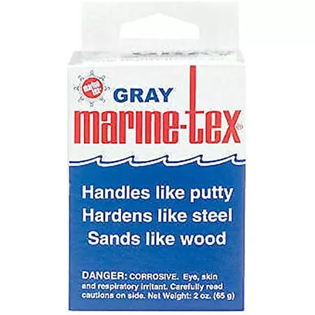 Marine Tex 2 Ounce Gray