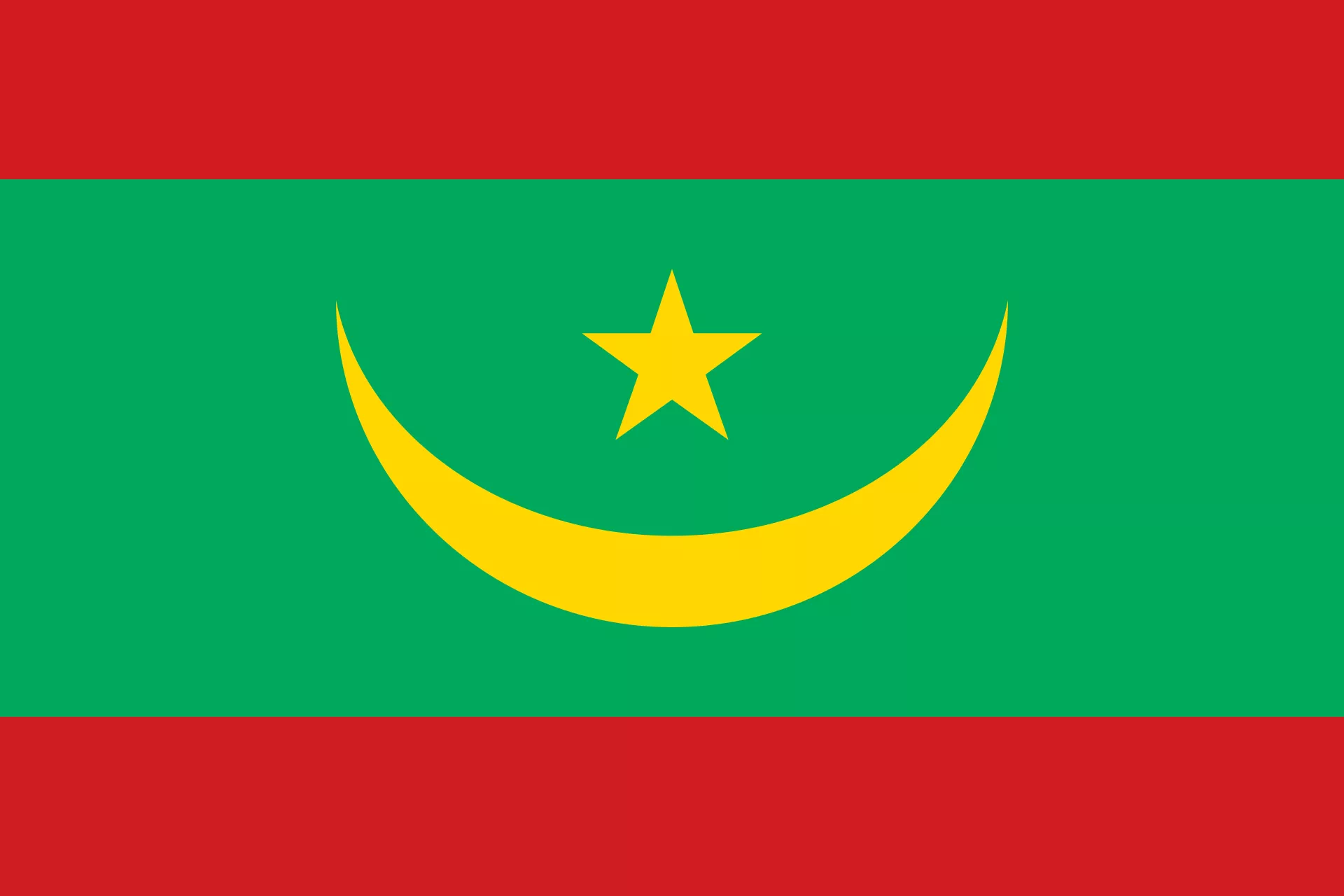 Mauritania flag – All Nations Flag Co.