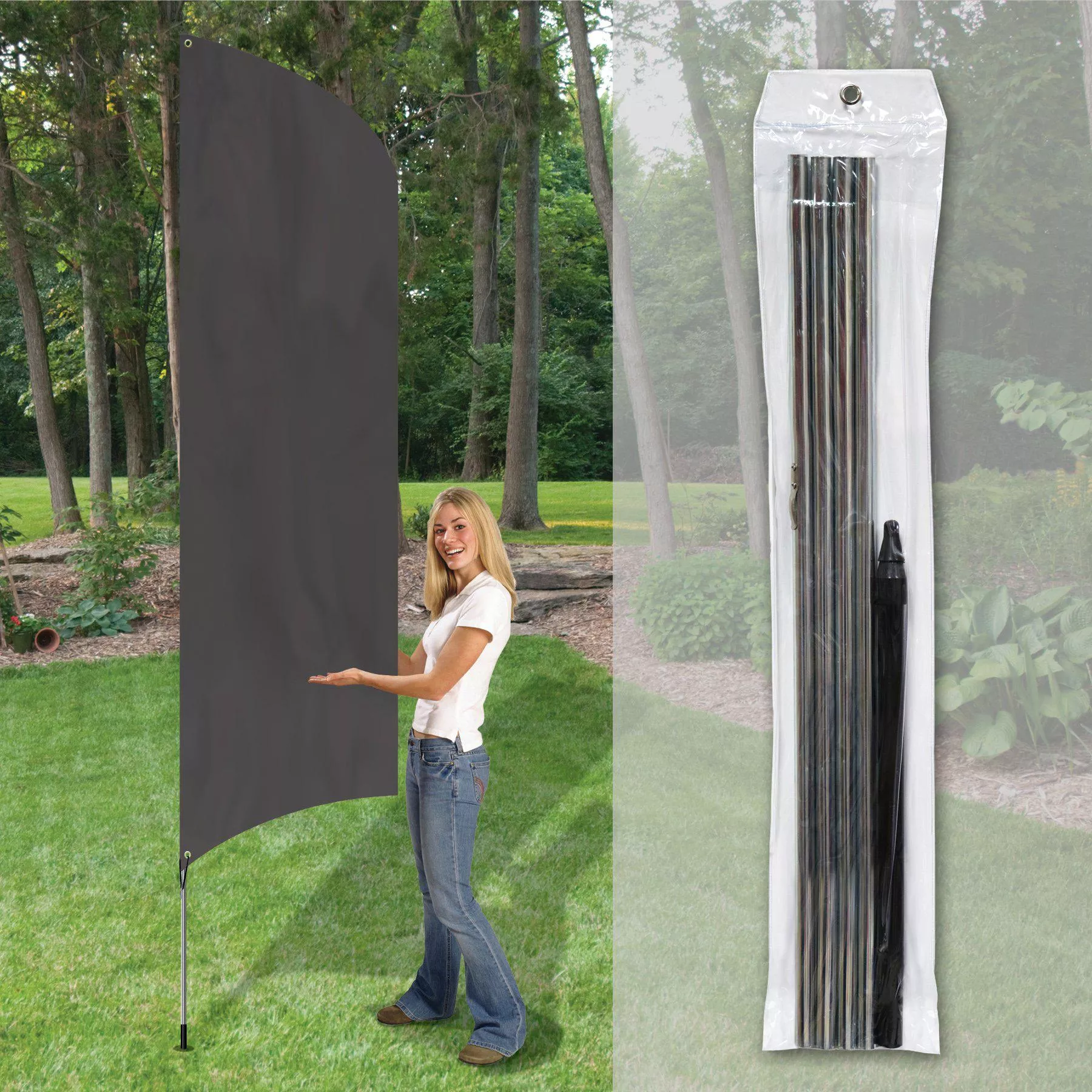 Metal Flag Pole for Feather Banners