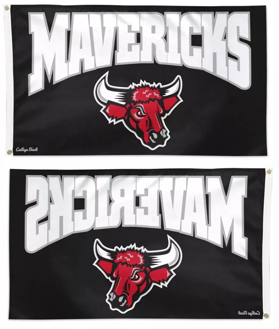 Nebraska Omaha Flag 3×5 Mavericks Throwback Logo