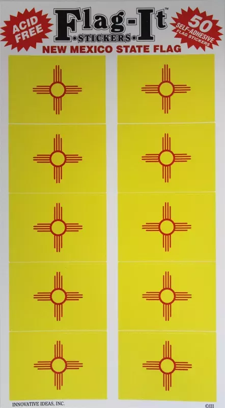 New Mexico 50 Count Sticker Pack