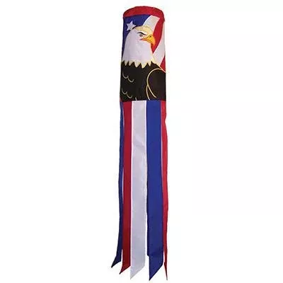Patriotic Eagle Windsock