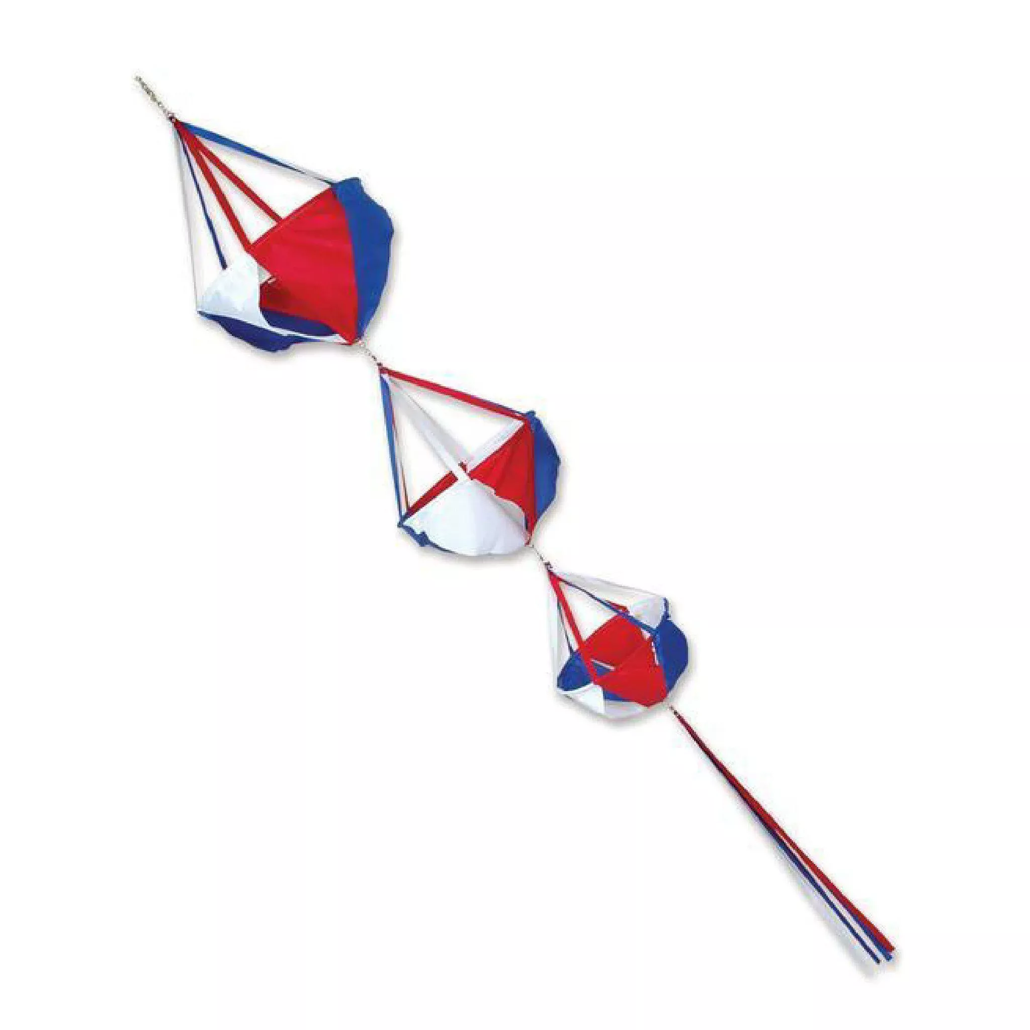 Patriotic Triple Baskets Windsock