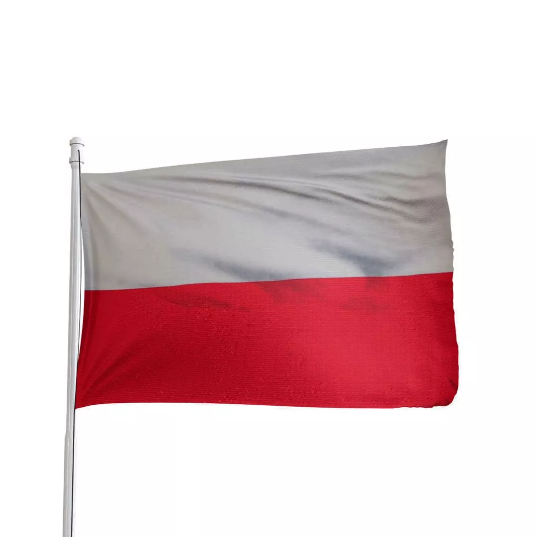 Poland Flag 3x5 Ft - Nylon Polish National Flag