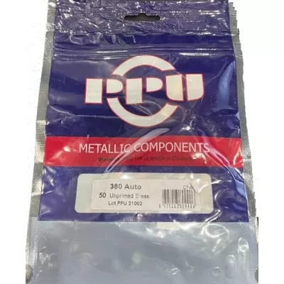 Prvi Partizian Brass 380 ACP Box of 50