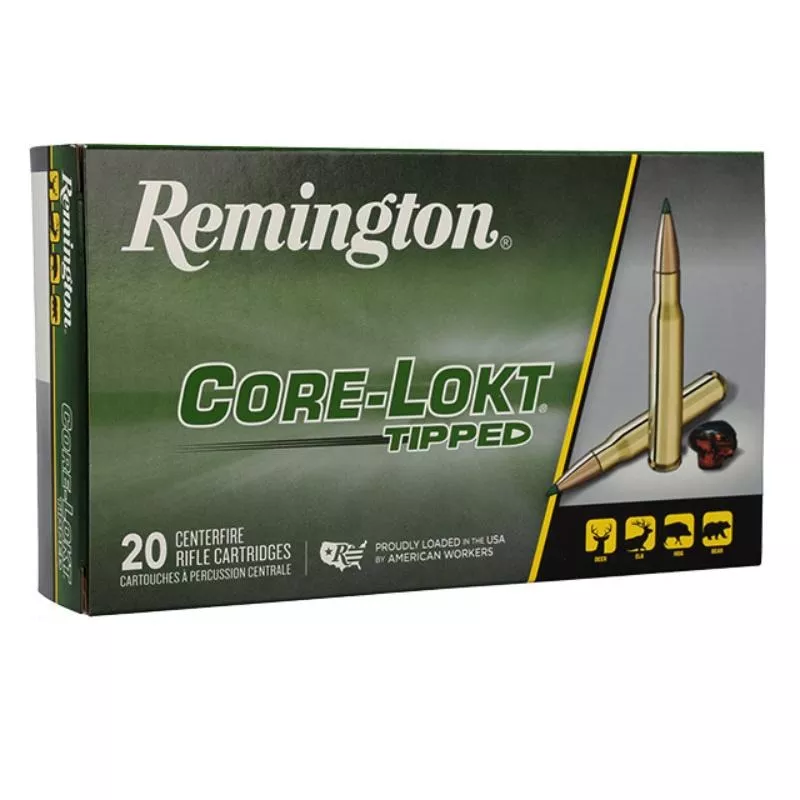 REMINGTON 30-06 SPRG 150GR Core-Lokt Tipped — Delta Mike Ltd