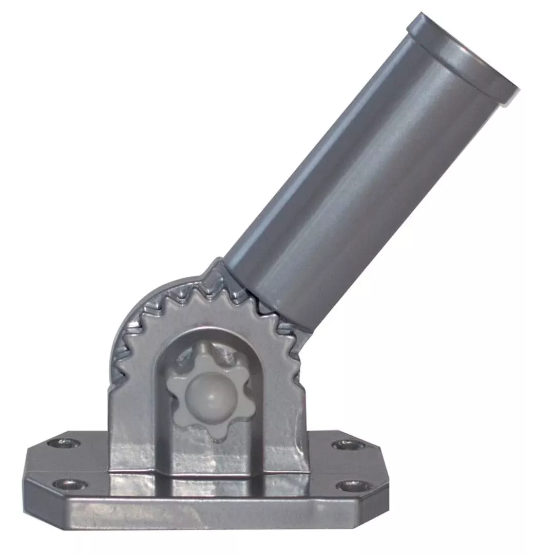 Silver Metal Flagpole House Mount