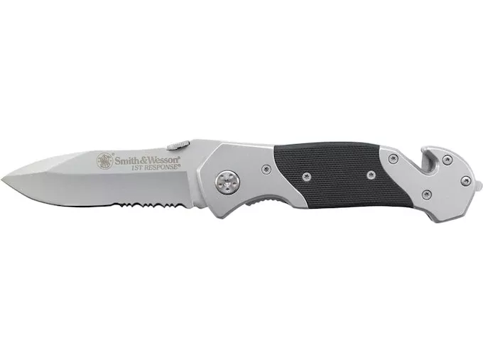 Smith & Wesson 1st Response Folding Knife 3.5" Drop Point