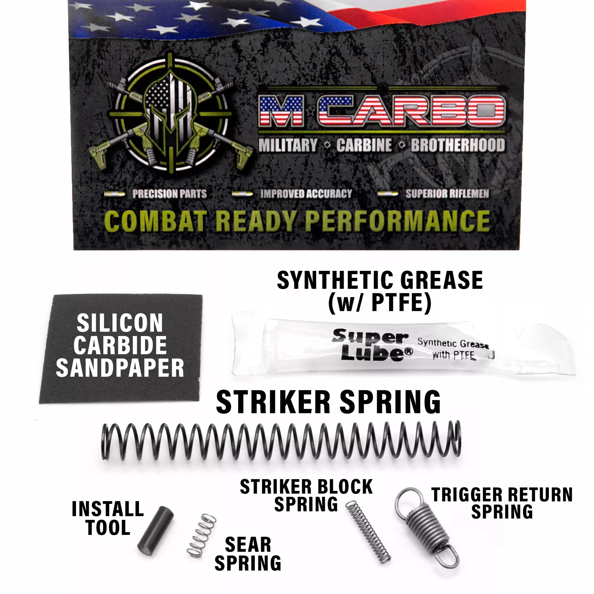 Smith and Wesson M&P Shield Trigger Spring Kit 1.0 & 2.0 - 9mm