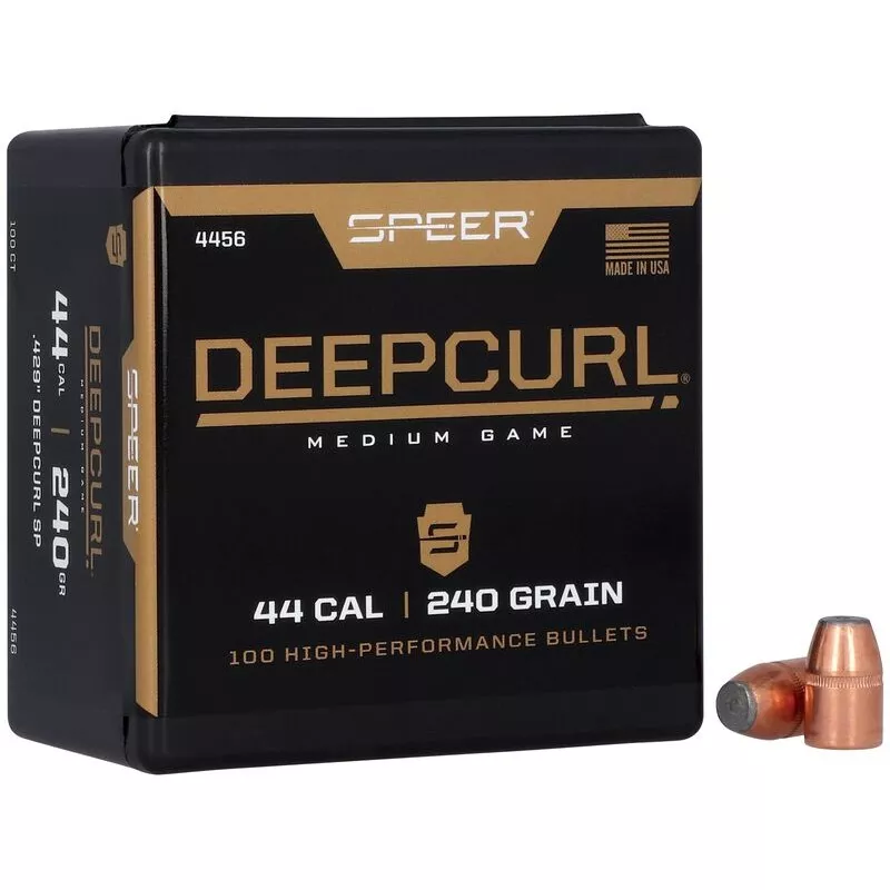 SPEER .44Cal 240gr DeepCurl SP - 100 Projectiles — Delta Mike Ltd