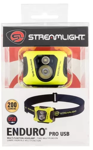 Streamlight Enduro Pro USB Headlamp - Yellow
