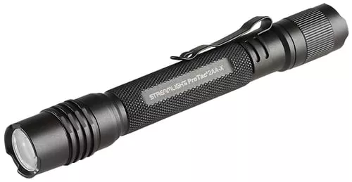 STRMLGHT PROTAC 2AA LED BLK W/HLSTR