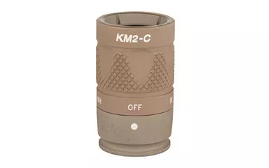 Surefire KM2-C-TN INFRARED & WHITE LIGHT M600V Series Infrared & White Light Bezel - Tan Finish