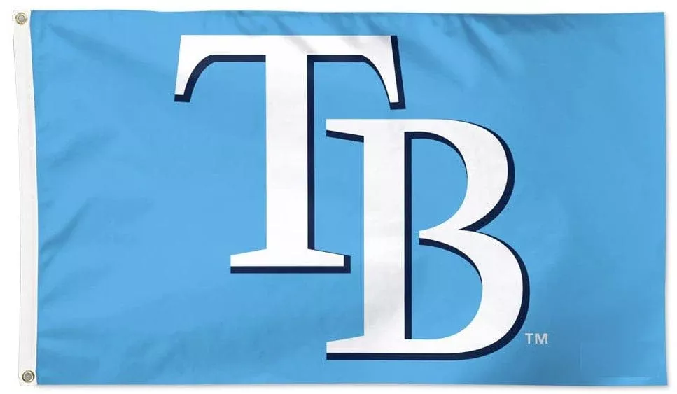 Tampa Bay Flag 3x5 TB Light Blue 2 Sided