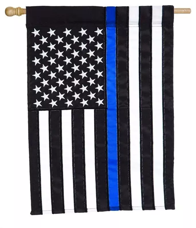 Thin Blue Line U.S. House Banner