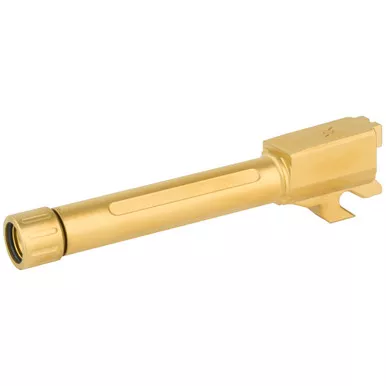 True Precision Sig P320 Compact 9MM Barrel - Gold Titanium Nitride, Threaded